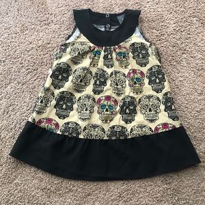 Skull candy dress.